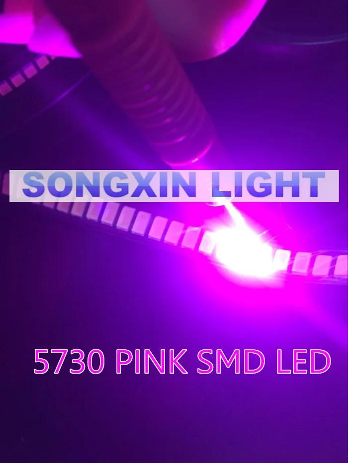 5630/5730 SMD/SMT ũ ÷ ǥ  ̿, SMD SMT 5730 LED  Ĩ, (1.8  3.4V), Ʈ  LED, 100 